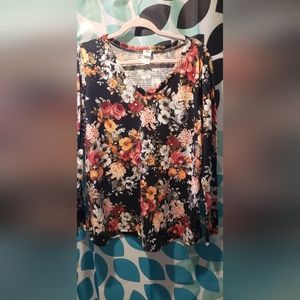 Light Floral sweater